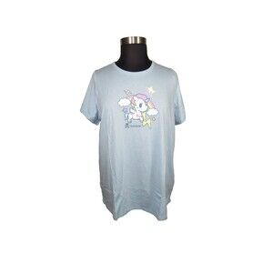 TORRID Tokidoki Unicorno Blue Classic Fit Tee Shirt Plus Size 3X